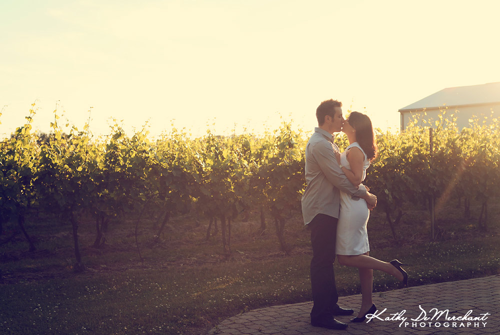 Andrea & Mark | Engaged | Stonechurch Vineyards Engagement Session | Niagara Wedding Photographer