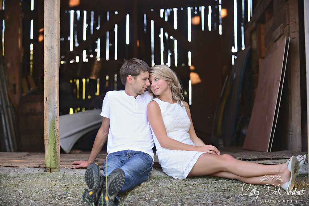 Michelle & Chris | Engaged | Hamilton Wedding Photographer | Farm Engagement session