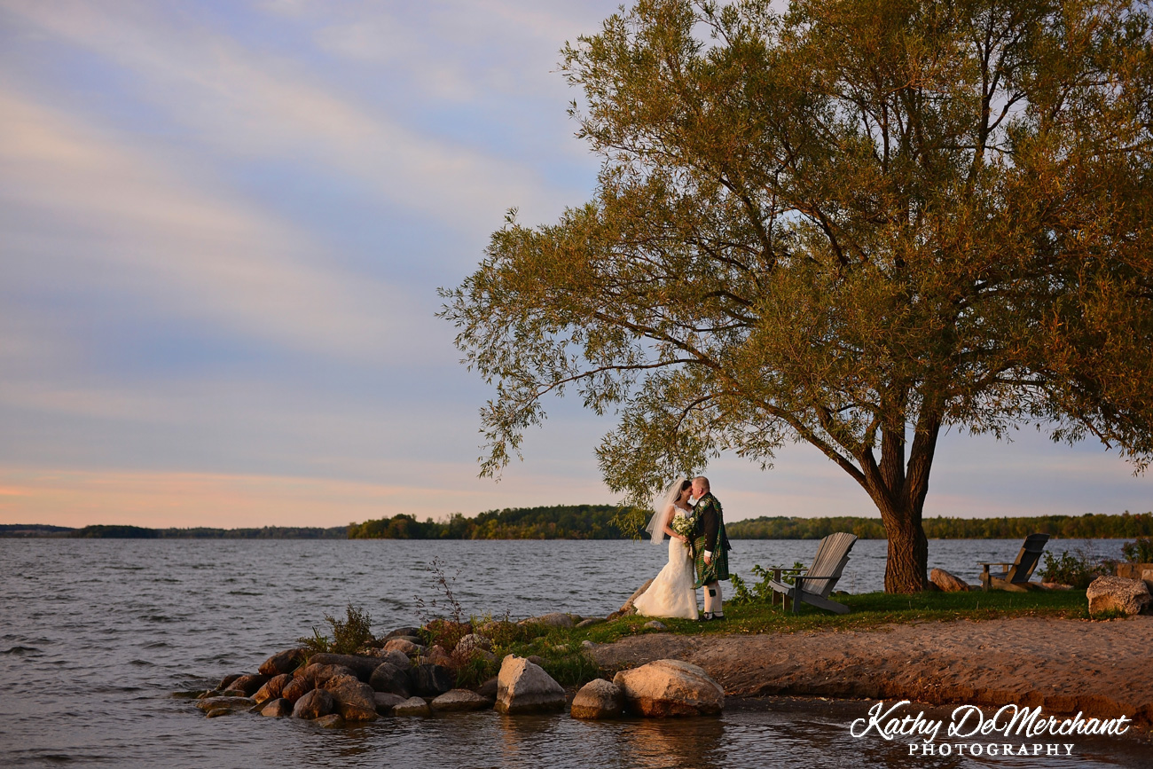 Jennifer & John ~ Rice Lake Wedding Photography ~ Golden Beach Resort Wedding Photographer